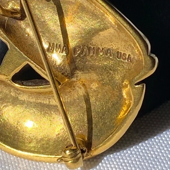 Metropolitan Museum of Art MMA Pahma Gold Frog Brooch Vintage Rare - Picture 6 of 13